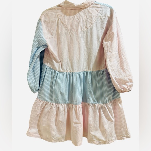 Anthropologie Bettina Tiered Shirt Dress – Size Small – 100% Cotton - Picture 7 of 7